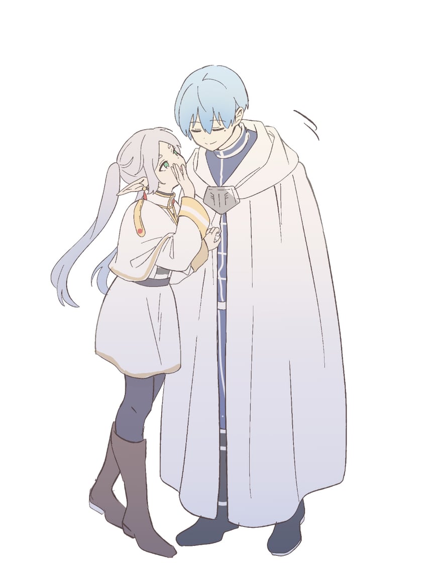 frieren and himmel (sousou no frieren) drawn by hakuuyori