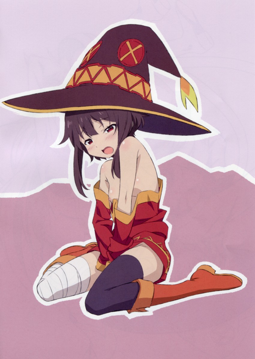 megumin (kono subarashii sekai ni shukufuku wo!) drawn by yamamoto_shuuhei