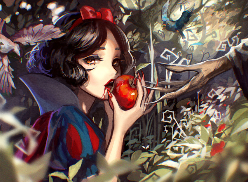 snow white (snow white and the seven dwarfs) drawn by pine_(yellowpine112)