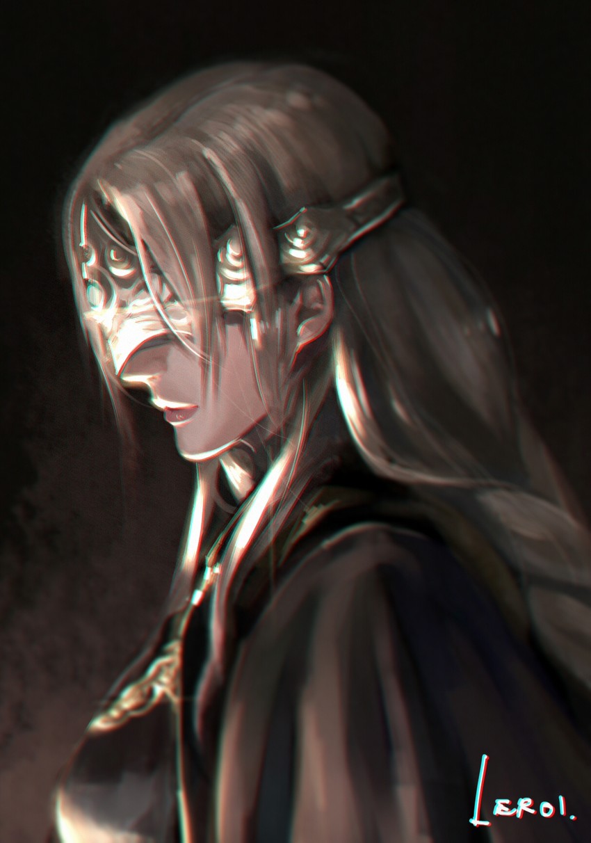 fire keeper (dark souls and 1 more) drawn by reroi
