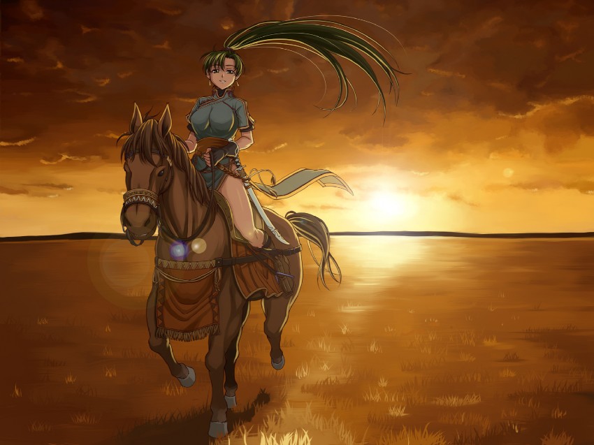 lyn (fire emblem and 1 more) drawn by syunzou