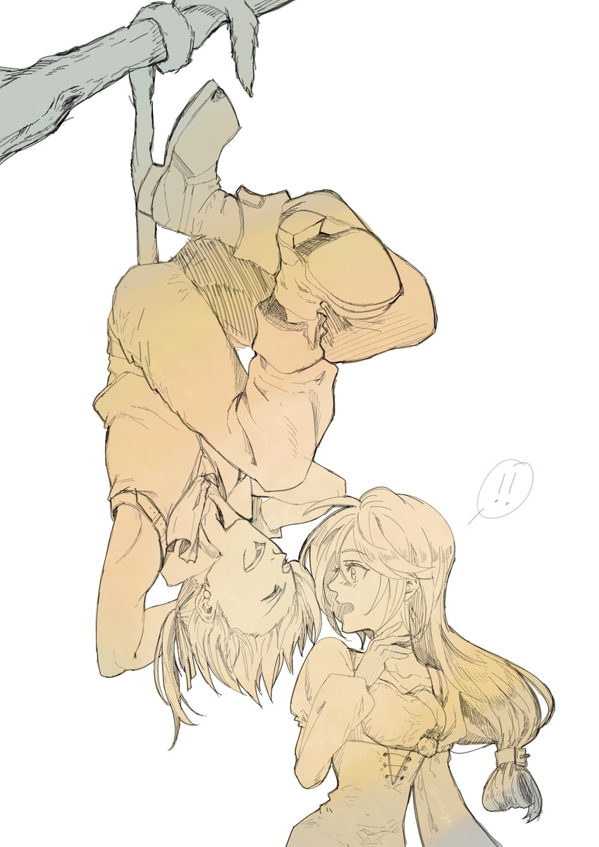 zidane tribal and garnet til alexandros xvii (final fantasy and 1 more) drawn by shio_ga
