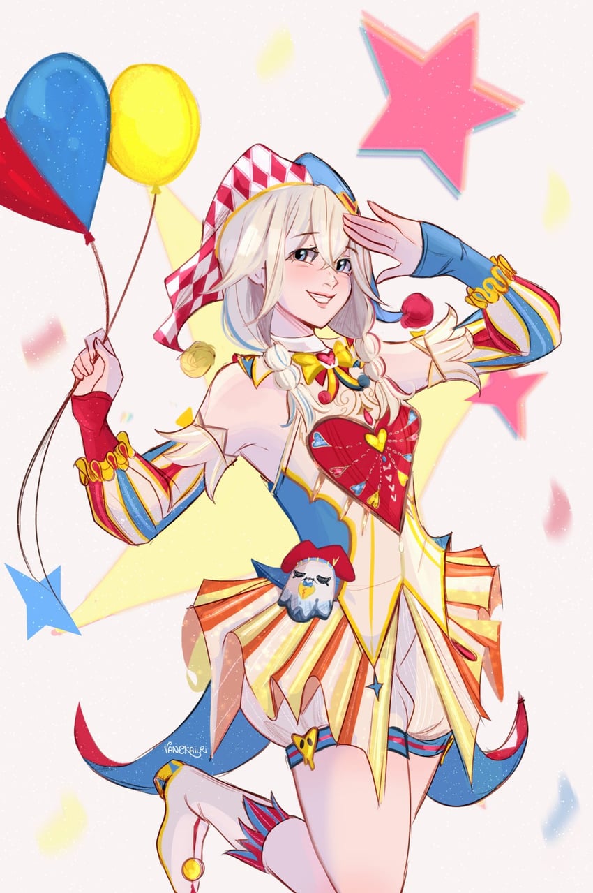 all-night party (nikki and 1 more) drawn by vanekairi