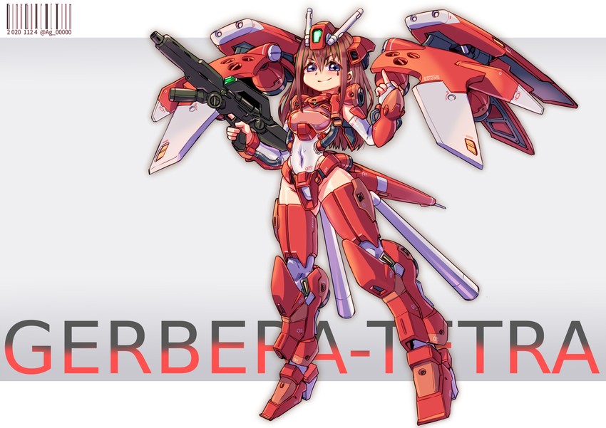 gerbera tetra (gundam and 1 more) drawn by ag_00000