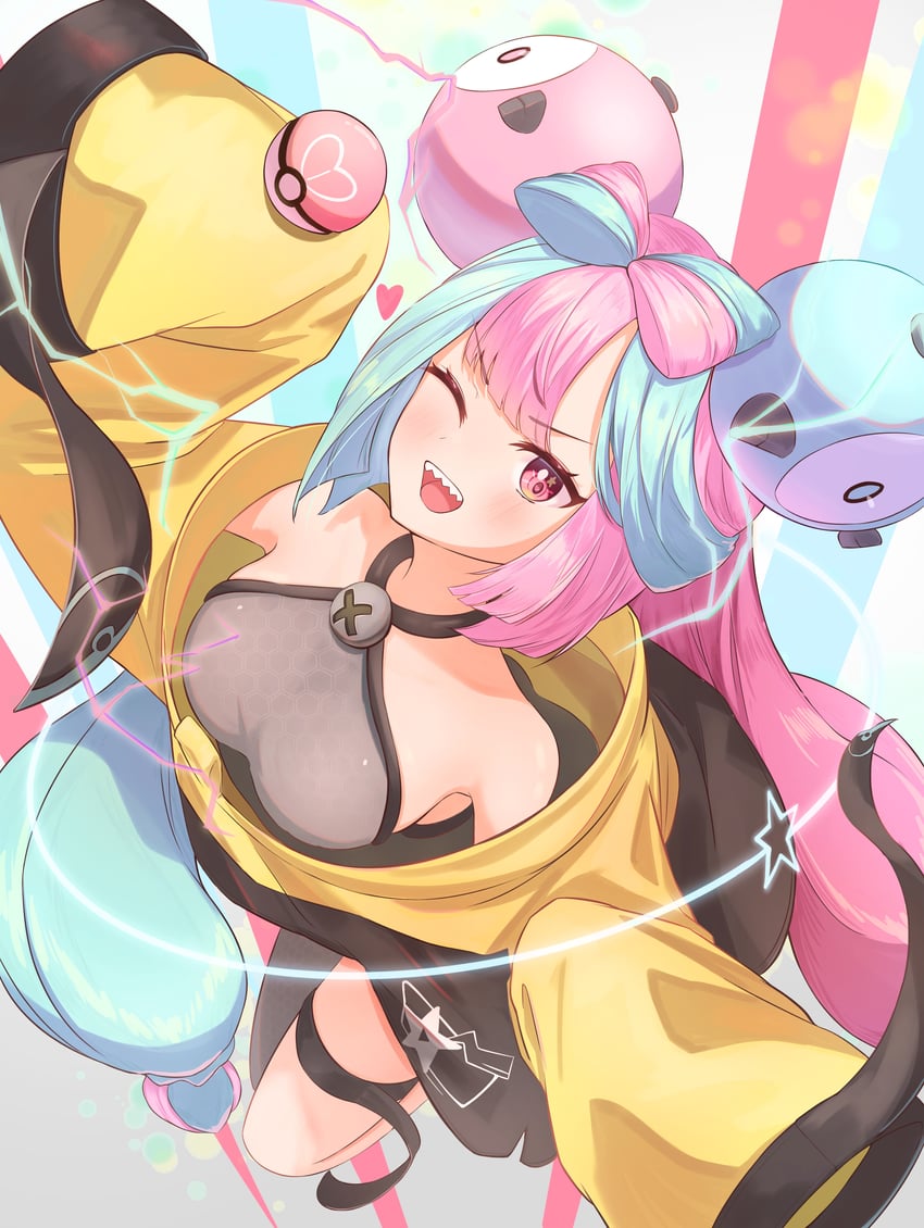 iono (pokemon and 1 more) drawn by sayu_(user_yjsz2885)