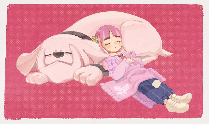 lacey and granbull (pokemon and 1 more) drawn by kilineko