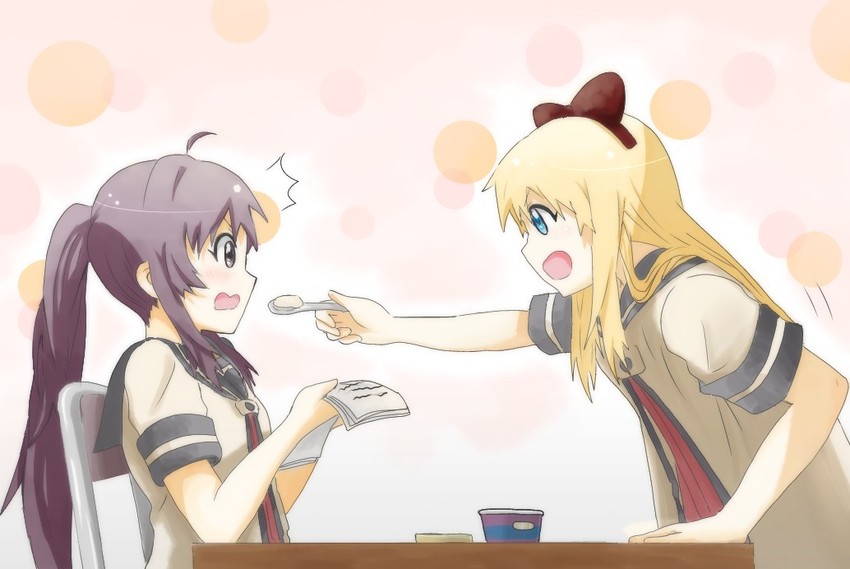 toshinou kyouko and sugiura ayano (yuruyuri) drawn by don-0429