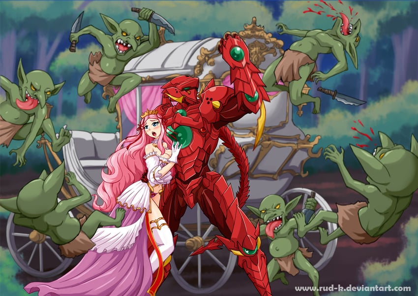 hyoudou issei and prim fiorire (high school dxd and 1 more) drawn by rud-k