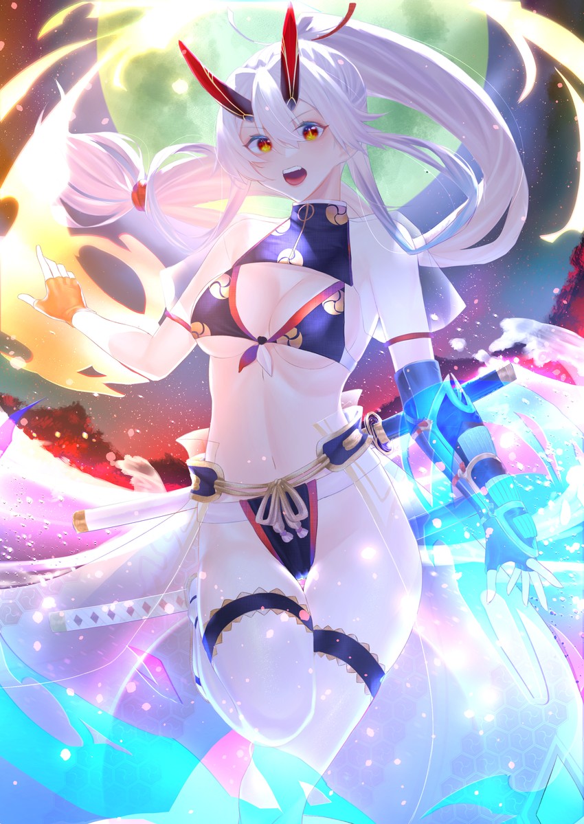 tomoe gozen (fate and 1 more) drawn by jikuyuki_(ysesst96262)