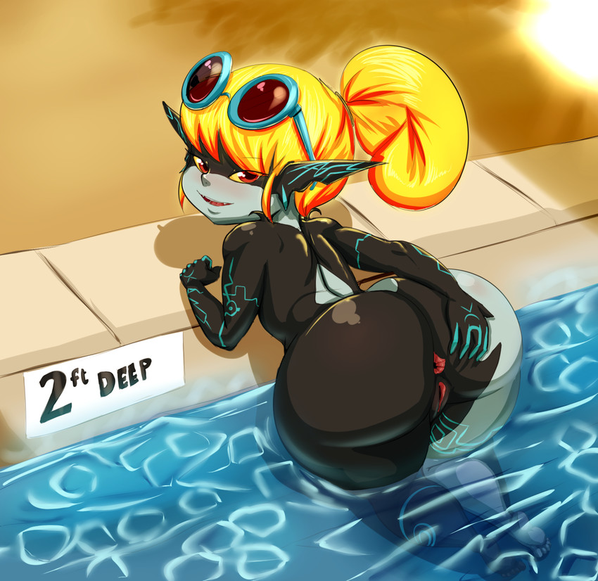 midna (the legend of zelda and 1 more) drawn by the_con