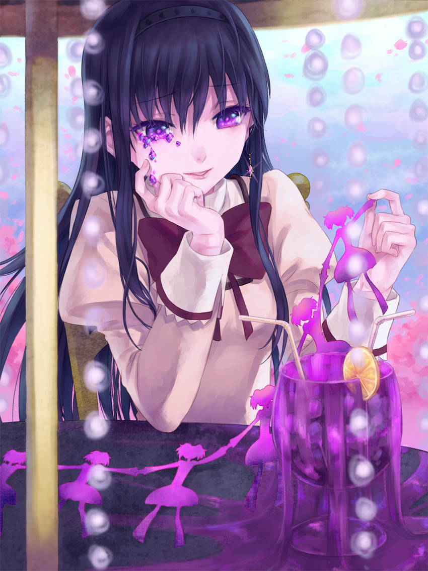 akemi homura, kaname madoka, and akuma homura (mahou shoujo madoka magica and 1 more) drawn by kakanori