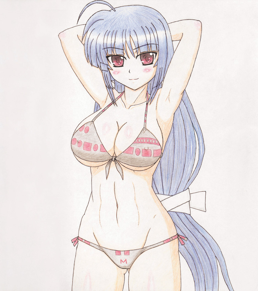 mikaya chevelle (lyrical nanoha and 1 more) drawn by jabujabu
