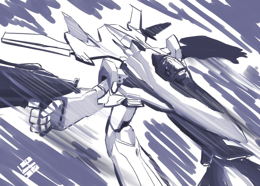 vf-25 (macross and 1 more) drawn by shahnmono