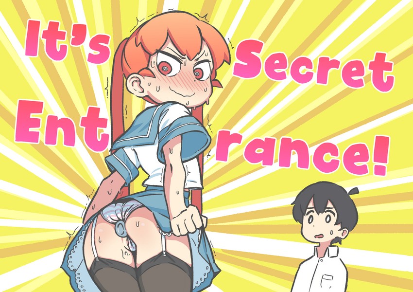 ueno and tanaka (ueno-san wa bukiyou) drawn by orenjipiiru