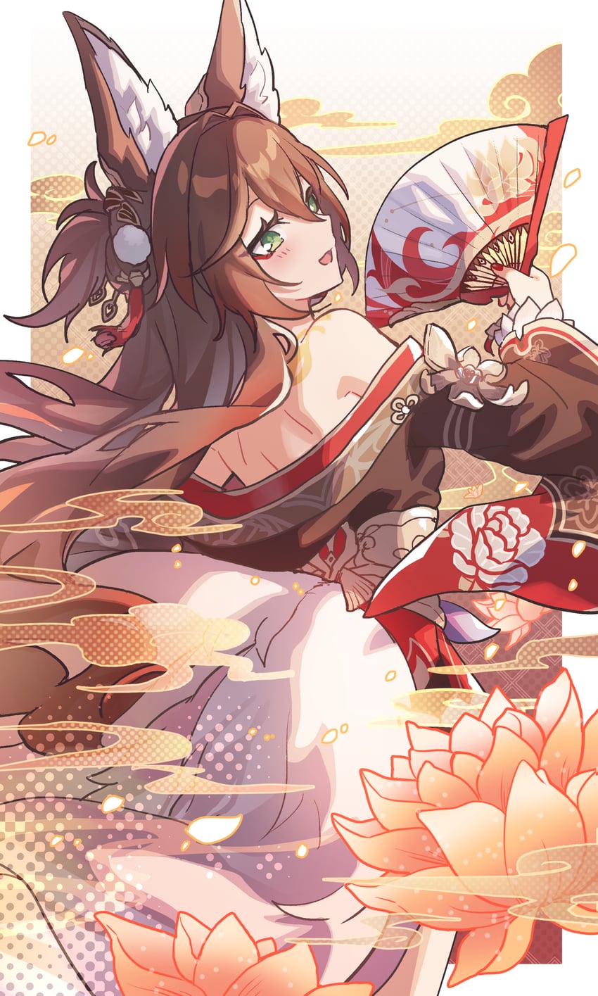 tingyun and fugue (honkai and 1 more) drawn by sakana_(fishchunk)
