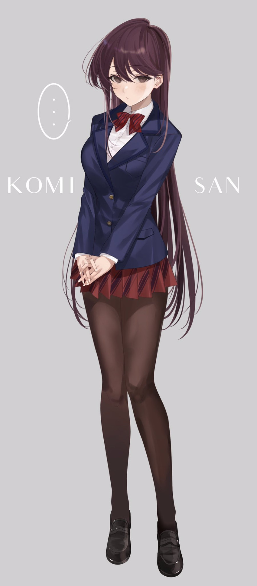 komi shouko (komi-san wa komyushou desu) drawn by mexif