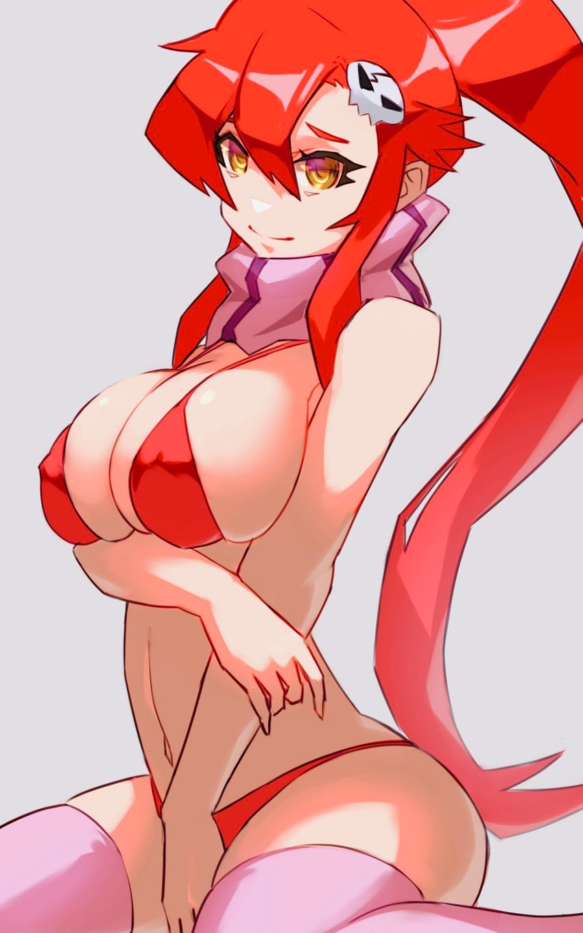 yoko littner (tengen toppa gurren lagann) drawn by ura_dora