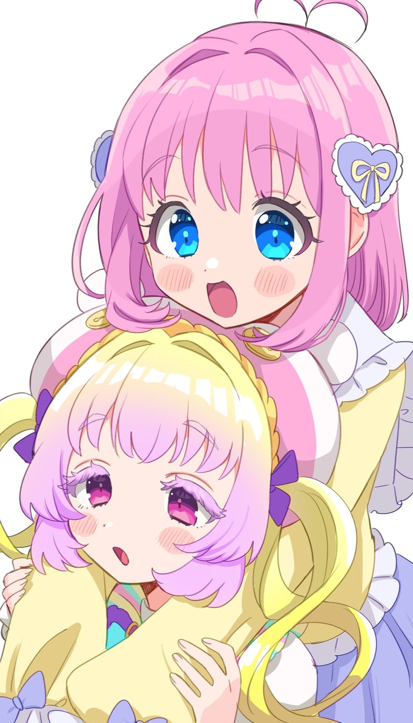 amauri miruki and hanitan (pretty series and 1 more) drawn by sukoyaka_(100hituzi)
