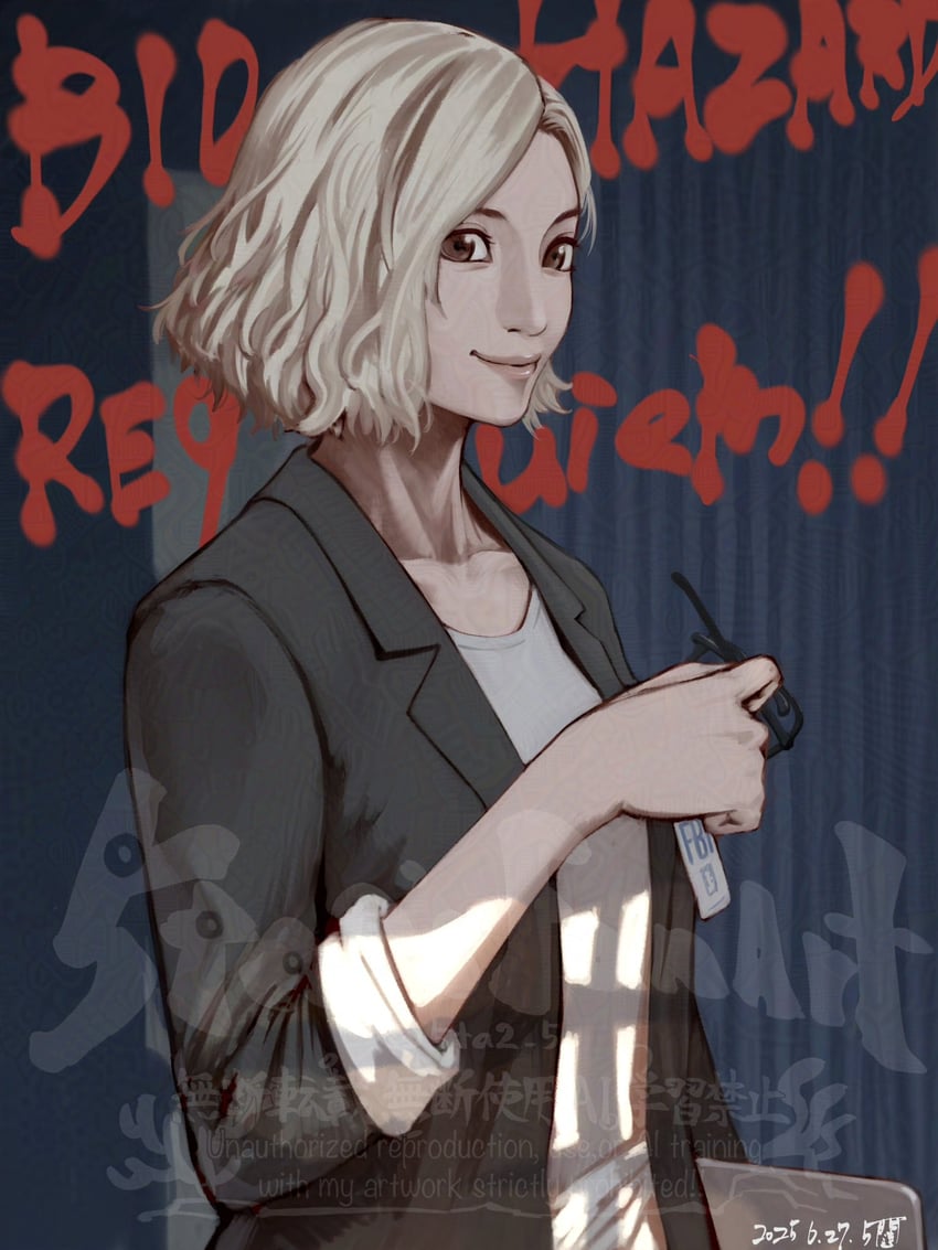 grace ashcroft (resident evil and 1 more) drawn by 5tatsu