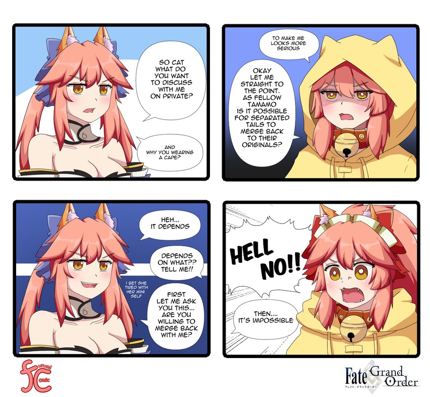 tamamo, tamamo no mae, and tamamo cat (fate and 4 more) drawn by keita_naruzawa