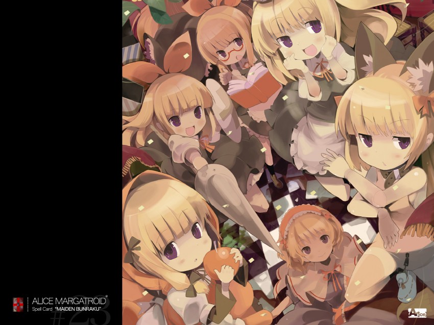alice margatroid and shanghai doll (touhou) drawn by hiruma_andon