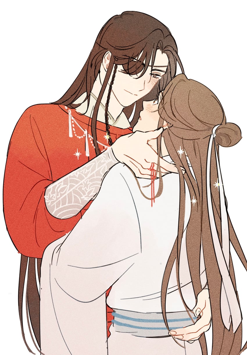 xie lian and hua cheng (tianguan cifu) drawn by tanu_new