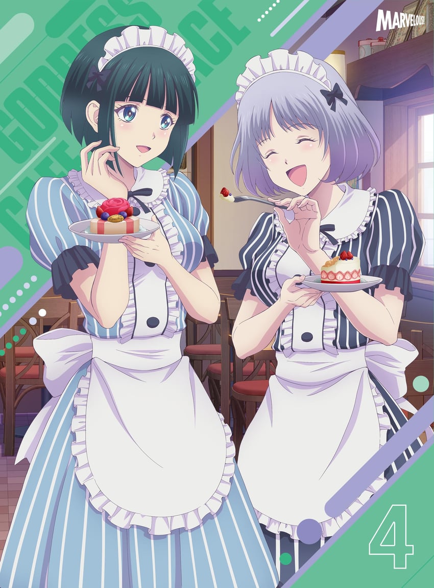 ono shiragiku and souya moemi (megami no cafe terrace and 1 more) drawn by noguchi_masatsune