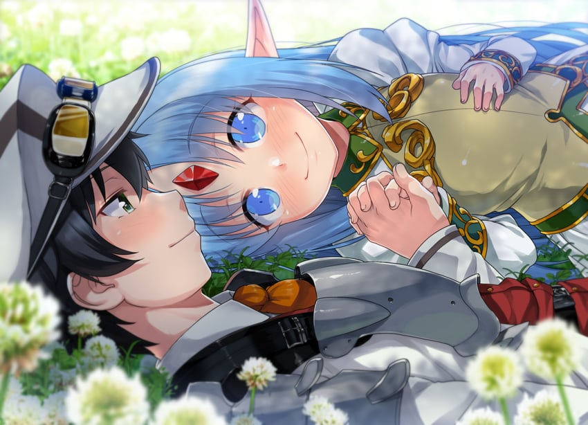 reset kalar and el mofus (rance and 1 more) drawn by shirane_taito
