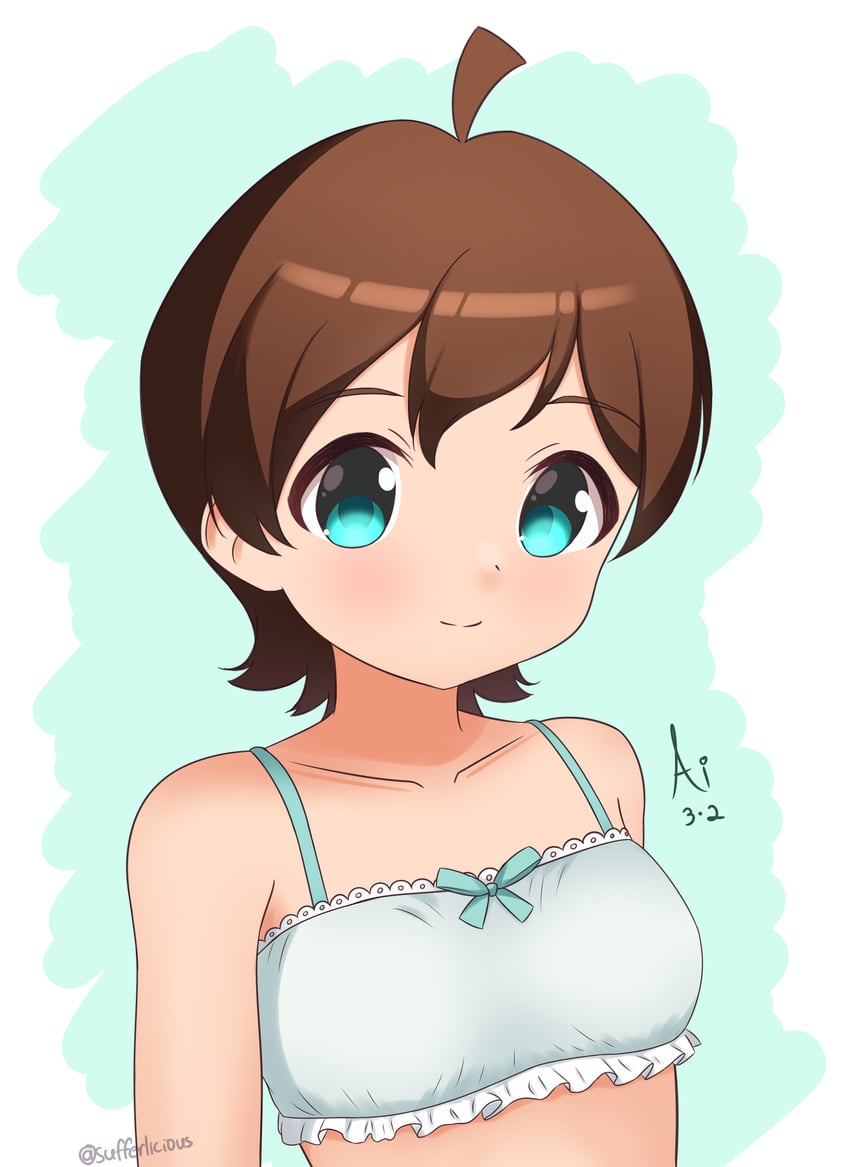 kinoshita hinata (idolmaster and 2 more) drawn by ai_haruka