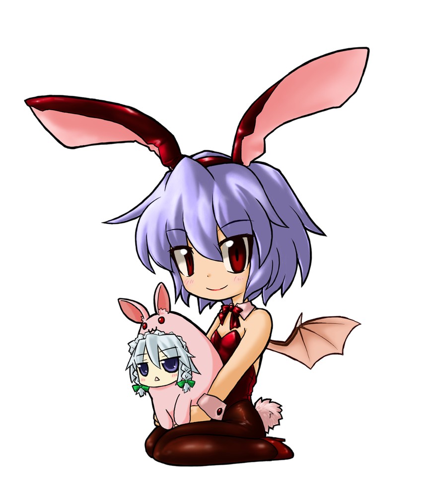 remilia scarlet and izayoi sakuya (touhou) drawn by seventh_servant