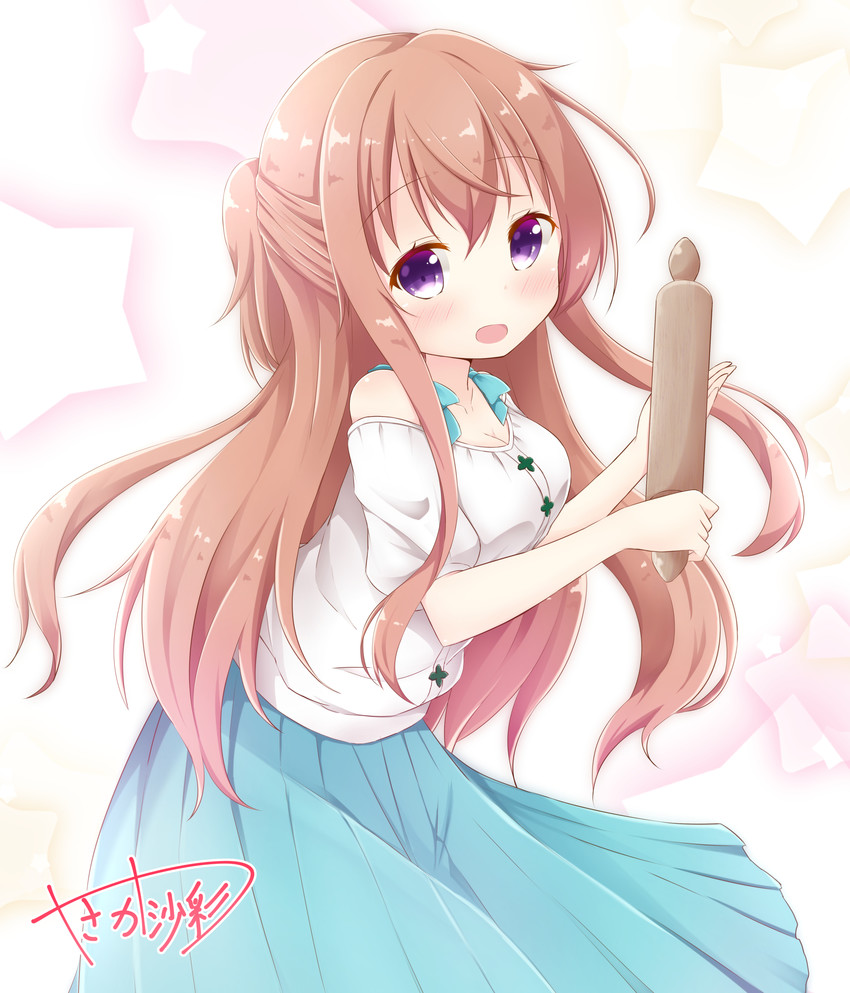 hoto mocha (gochuumon wa usagi desu ka?) drawn by yasaka_(astray_l)