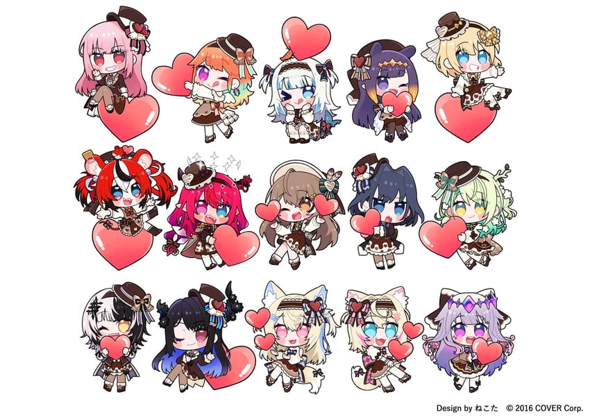 gawr gura, mori calliope, ninomae ina'nis, ouro kronii, nanashi mumei, and 12 more (hololive and 1 more) drawn by nekotaririn