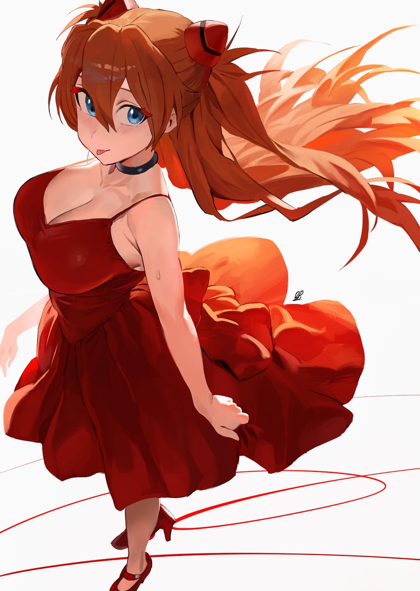 souryuu asuka langley (neon genesis evangelion) drawn by odyssey_21