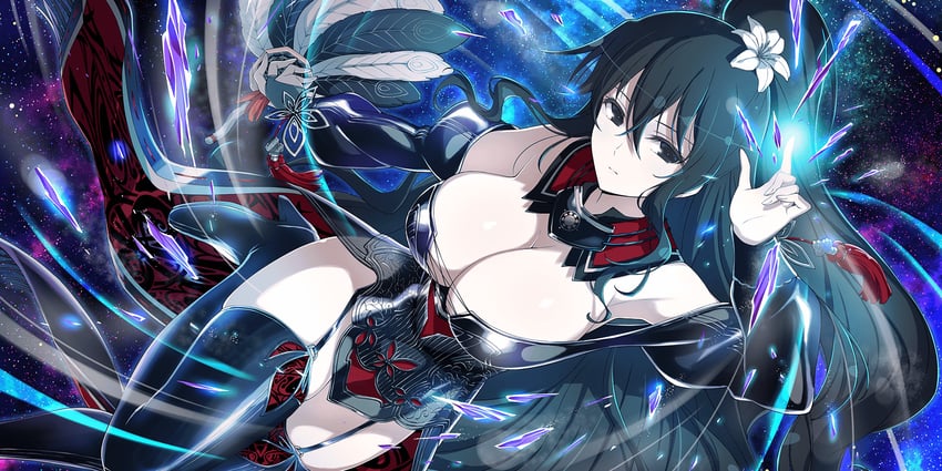 fubuki (senran kagura and 1 more) drawn by yaegashi_nan