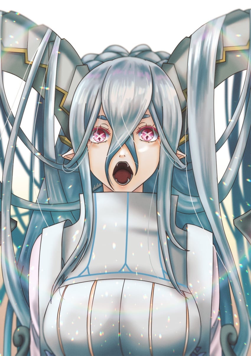 tiamat (fate and 2 more) drawn by chi_wa