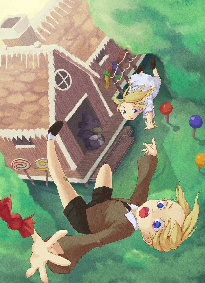 gretel, hansel, and witch (hansel and gretel) drawn by weien