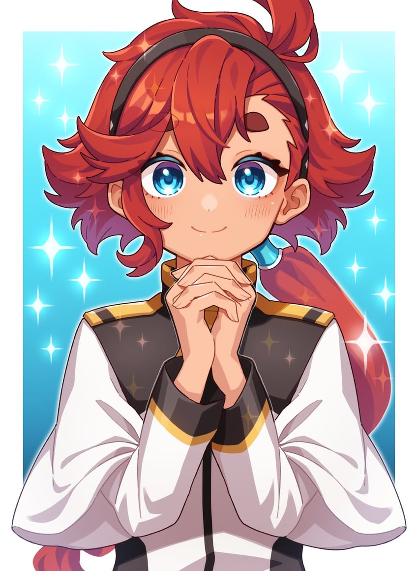 suletta mercury (gundam and 1 more) drawn by shokupan_(449_pan)