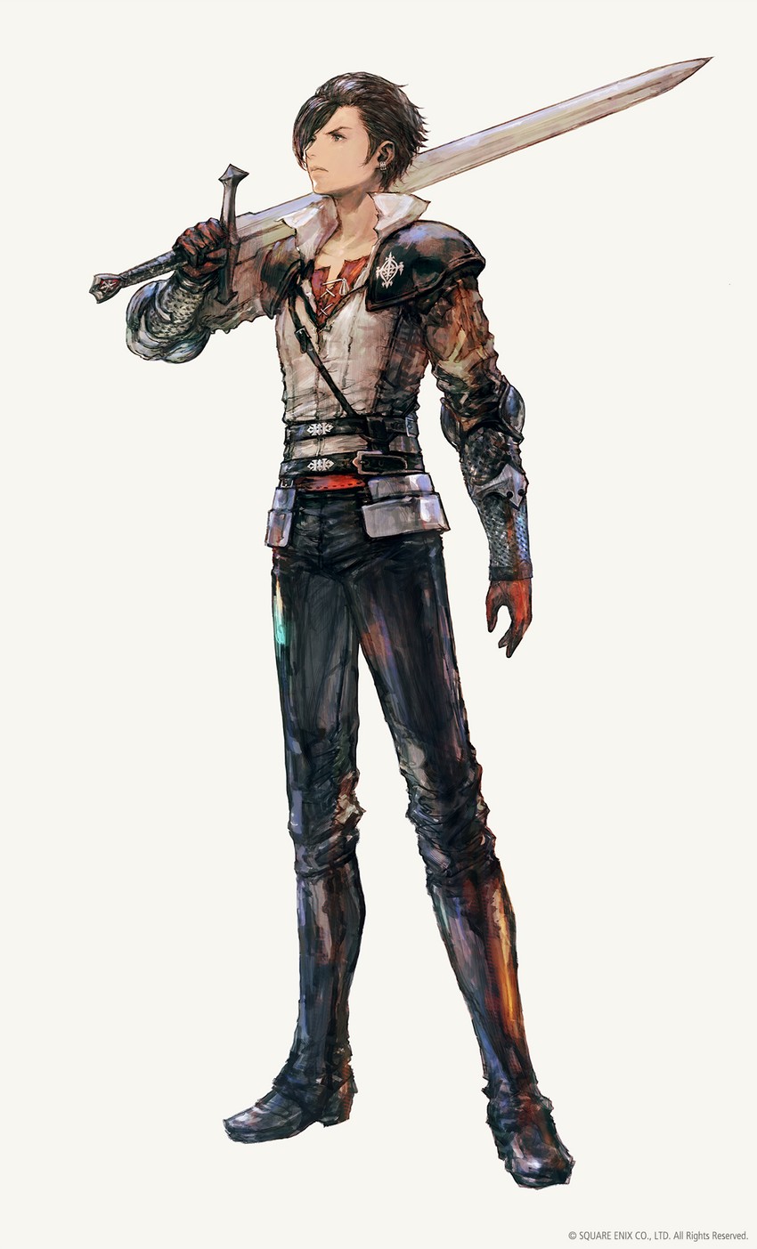 clive rosfield (final fantasy and 2 more) drawn by takahashi_kazuya