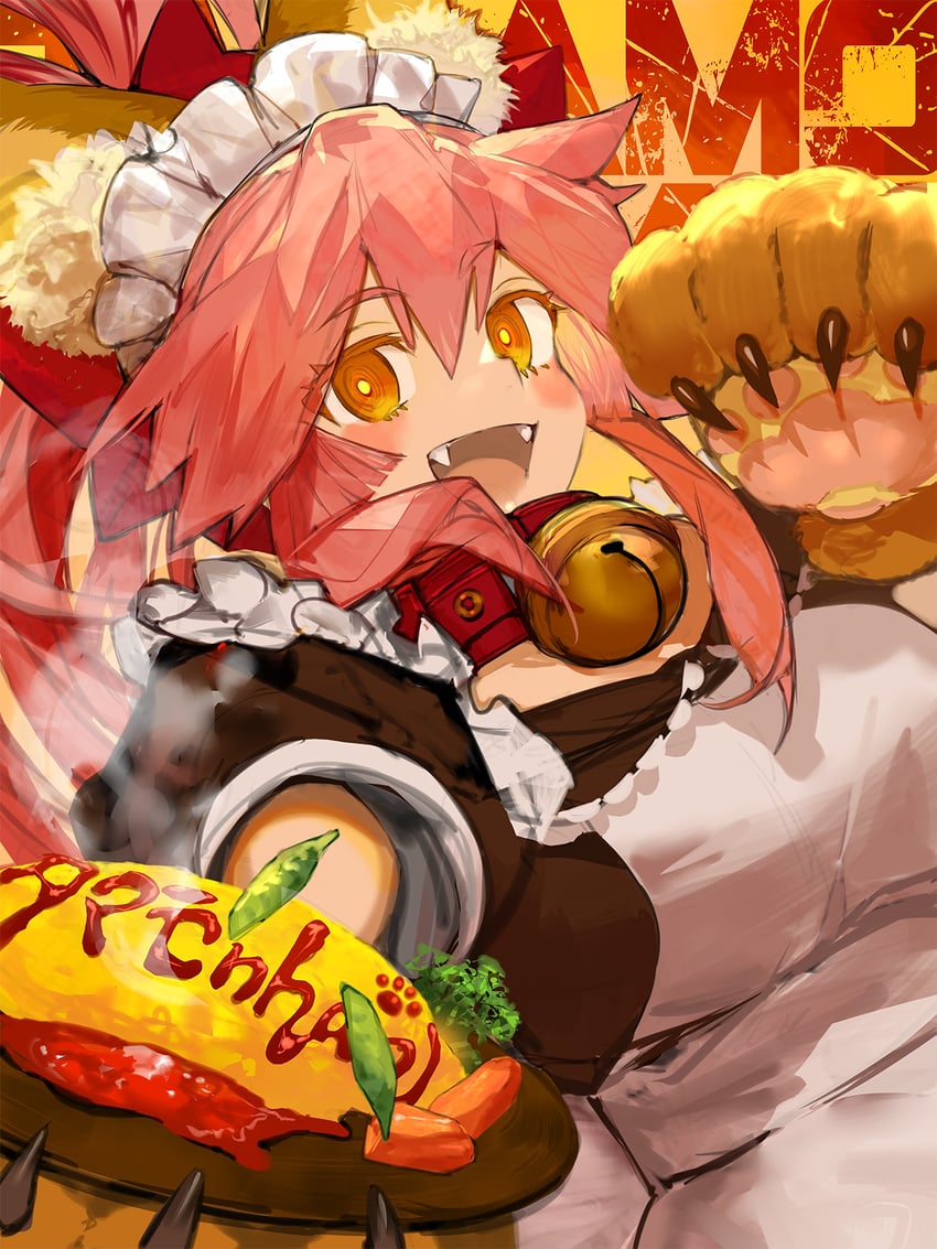 tamamo and tamamo cat (fate and 1 more) drawn by suzuhi_(fullprayer)