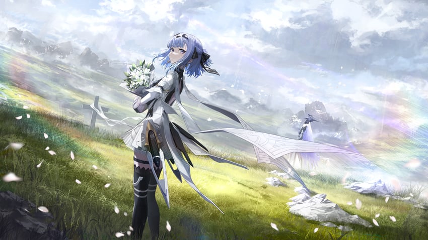alisa and alisa: echo (punishing: gray raven) drawn by wu_lun_wujin