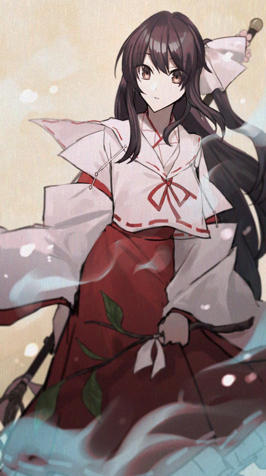 girl who trained on mt. haku (touhou and 1 more) drawn by otoshiro_kosame