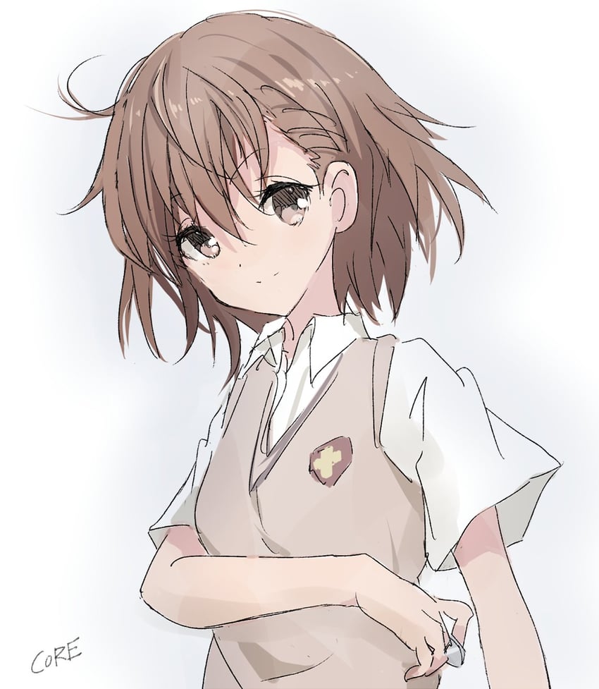 misaka mikoto (toaru majutsu no index and 1 more) drawn by core_(mayomayo)