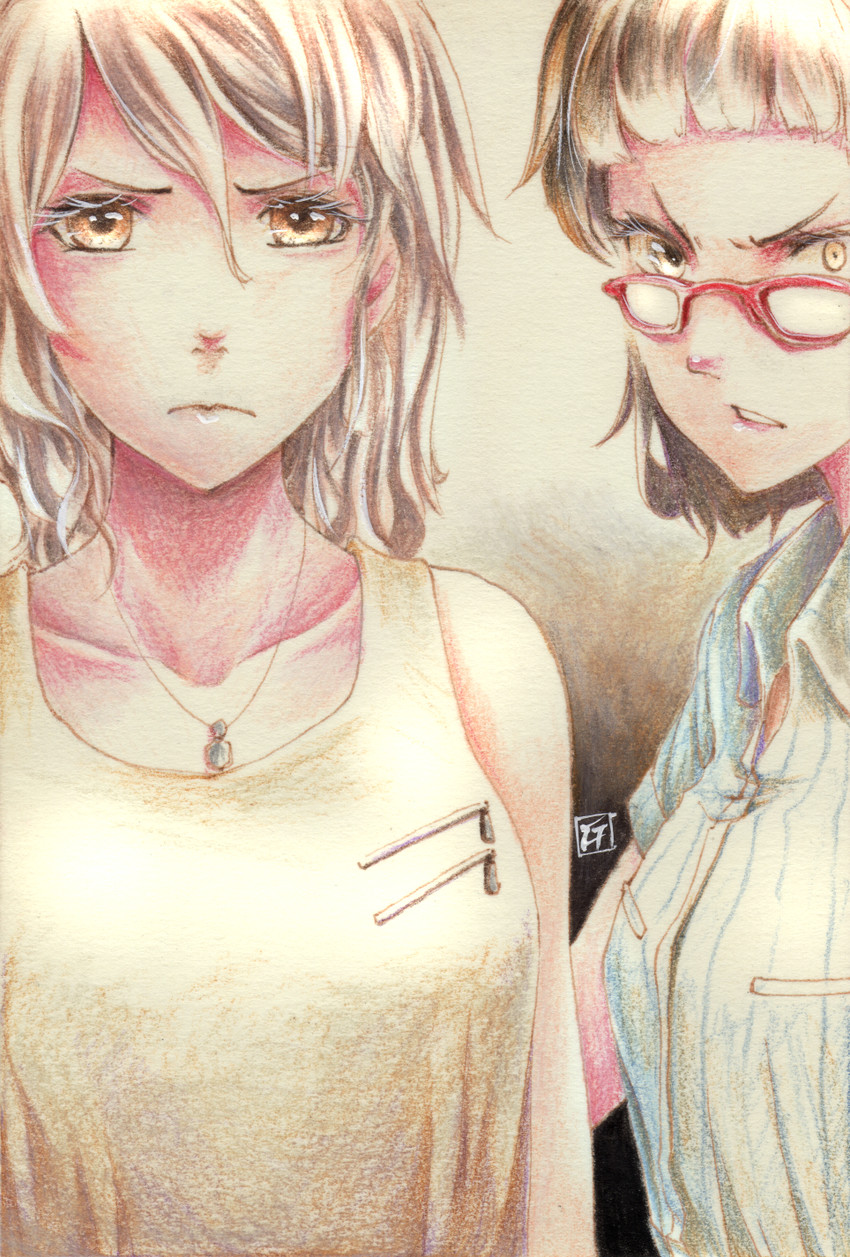 littorio and roma (kantai collection) drawn by tesun_(g_noh)