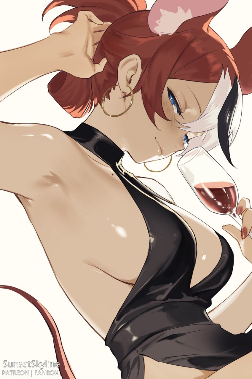 mama rat (hololive and 1 more) drawn by color_sometimes and sunsetskyline