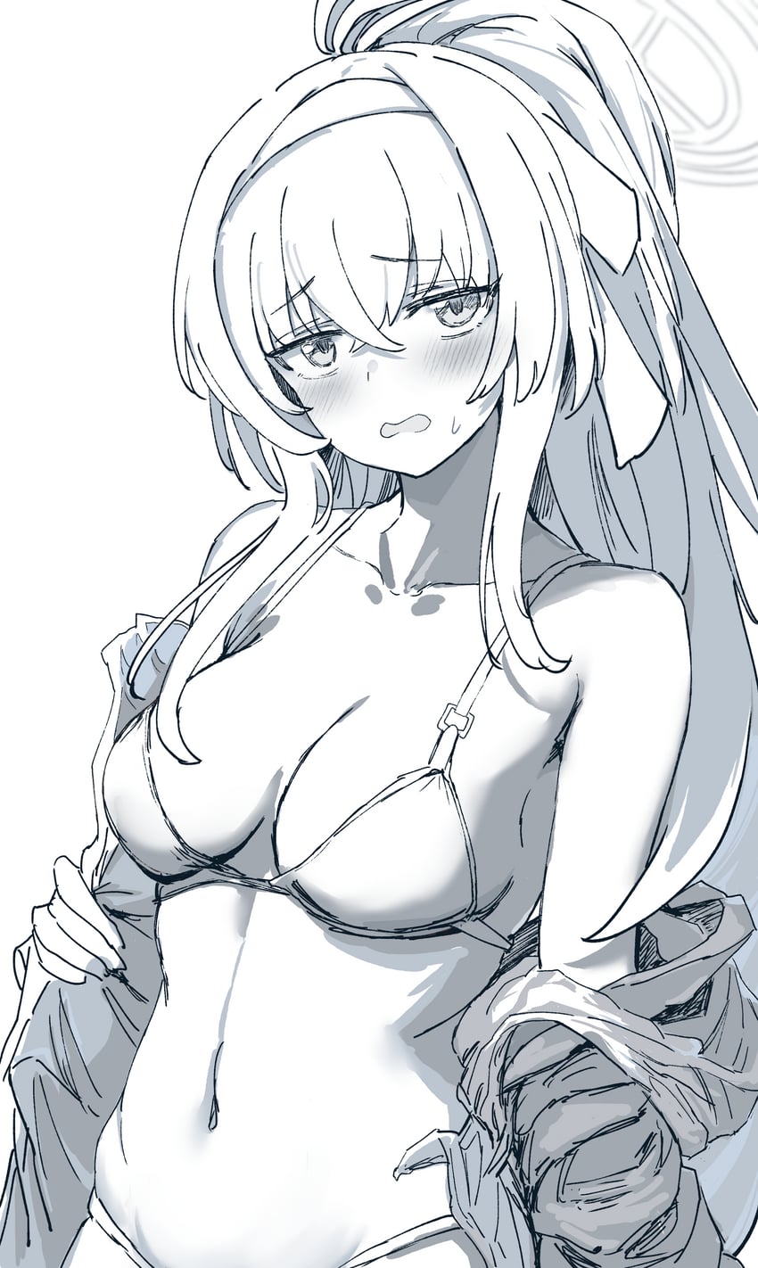 ui (blue archive) drawn by metsu_end