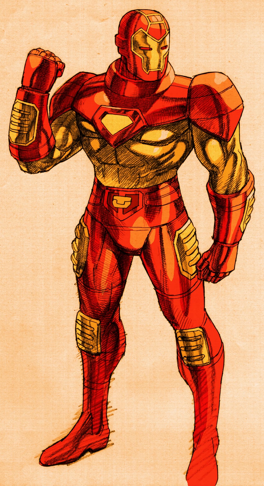 iron man (marvel and 4 more) drawn by bengus
