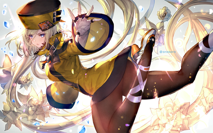 millia rage (guilty gear and 1 more) drawn by oro_(sumakaita)