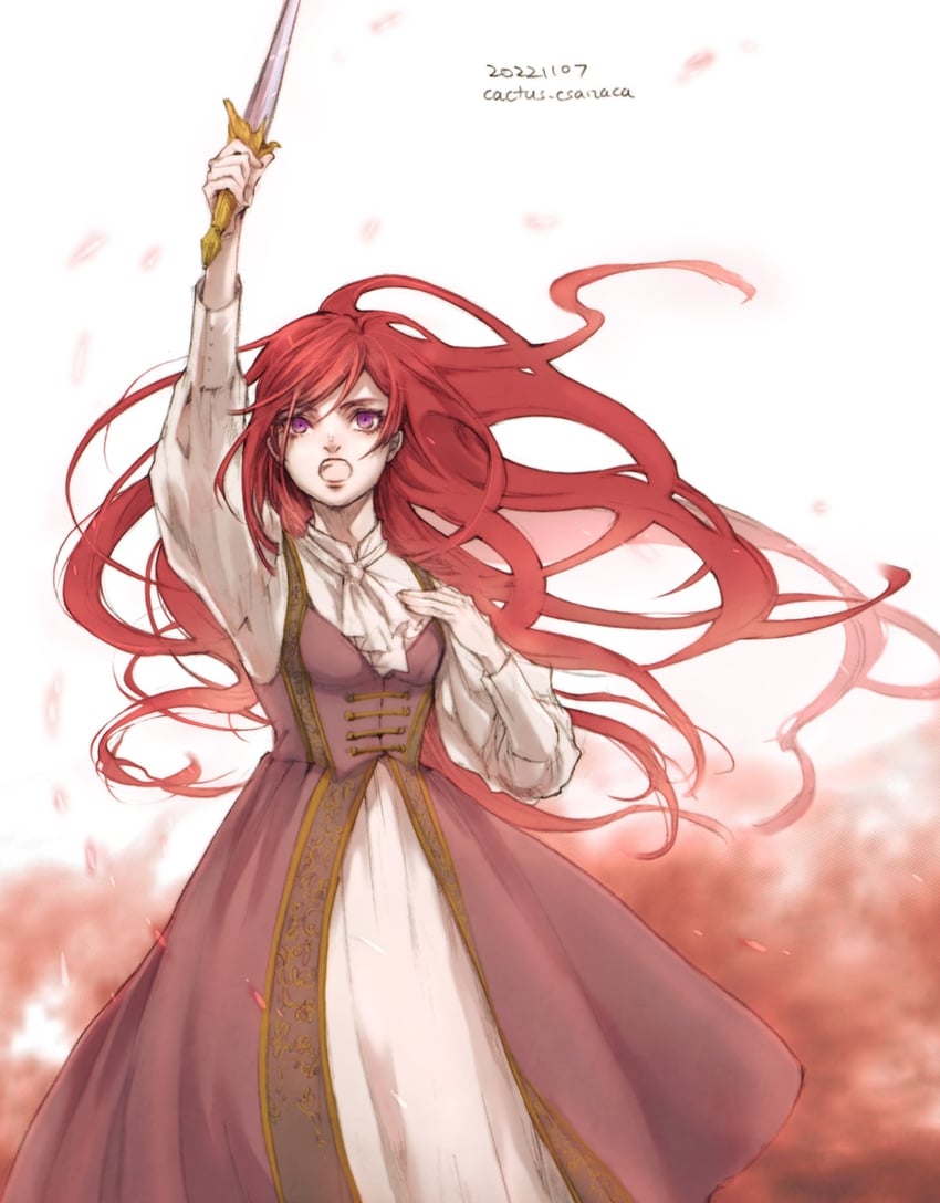 pride royal ivy (higeki no genkyou tonaru saikyou gedou last boss joou wa tami no tame ni tsukushimasu) drawn by csanaca