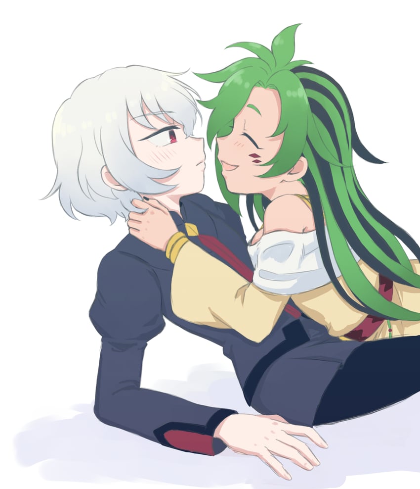 mauro abelard and yonazuki luca (shadowverse) drawn by riku_son