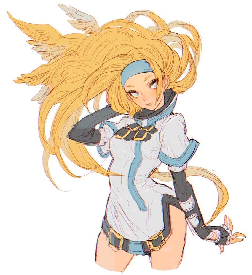 millia rage (guilty gear and 1 more) drawn by yohane_shimizu